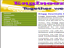 Tablet Screenshot of enggjournals.com